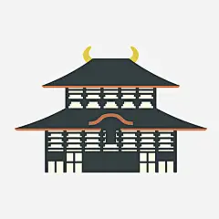 灰色日本建筑卡通插画高清素材 几何 卡通插画 图像 层次 日本 木质 灰色 结构 免抠png 设计图片 免费下载