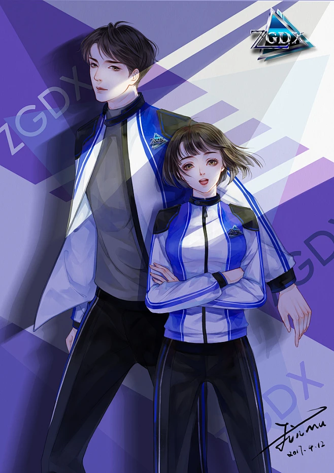 smiling_涂鸦王国 原创绘画平台 www.poocg.com-花瓣网