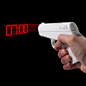 007手枪造型投影闹钟 创意懒人时钟 投影钟 家居【英国Thumbsup】