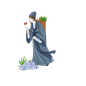 中医古风中国风医师节古人原创插画人物素材