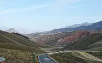 青海祁连卓尔山风景摄影高清图片壁纸