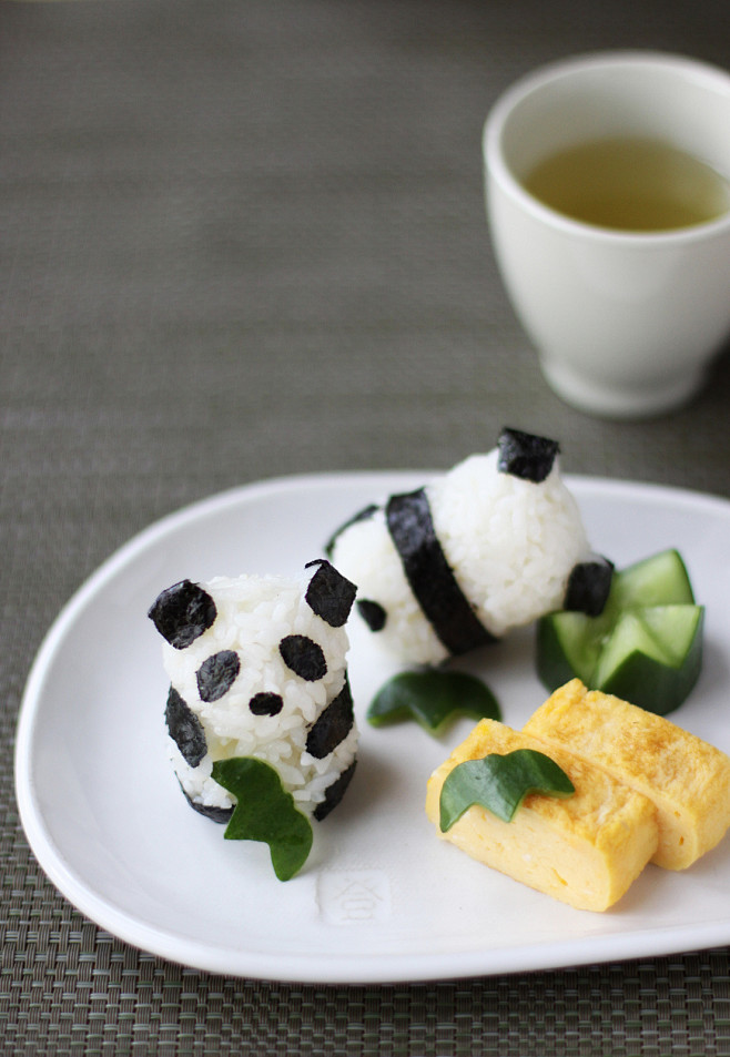 Baby Panda Rice Ball...