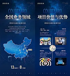 【素材能量站】海报 房地产 地图 优势 价值点 系列 品牌|963316 