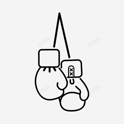 拳击手套运动手套运动器材 设计图片 免费...