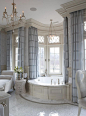 Gorgeous details in this master bathroom