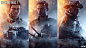 DICE Battlefield 1 Art Blast : DICE released the sequel to its flagship title, Battlefield 1 to critical acclaim. We're thrilled to showcase the work of very talented DICE art team with an ArtStation Art Blast. Seventeen DICE concept artists, character ar