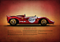 Car Collection (Ferrari 330 P4) on the Behance Network