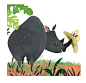Children's Book Illustration  : Crazy Aunt's unppredictable adventures.