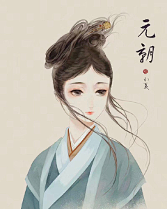 李嘉爱采集到古风插画