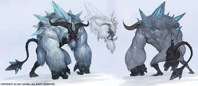 Project HIT_monster_concept-花瓣网