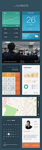 Numbers UI Kit | GraphicBurger