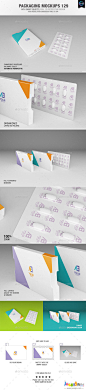 长方形纸盒药品包装演示效果样机素材 packaging mock ups 129-场景模型|Mock-Ups-｜匠心素材站 joesign.com - 精选优质设计师资源分享平台！匠心玩设计 轻松做创意