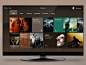 Smart TV UI ui kingyo movie tv flat application simple