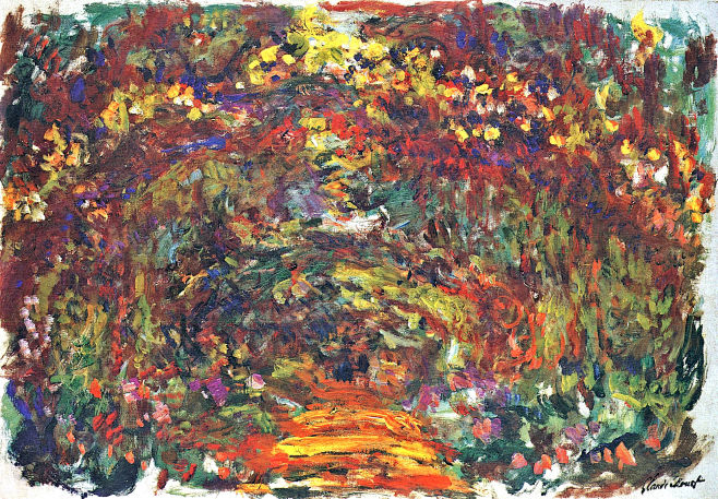 Path under the Rose ...