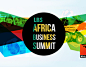 Africa Business Summit : Task was to create a logo & web banner. 
