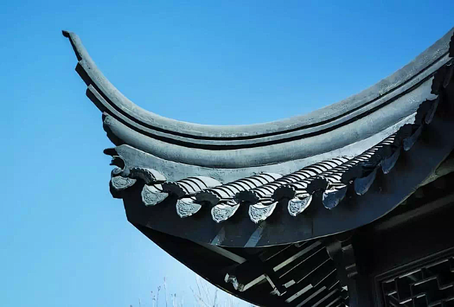 蓝城春风如意 | 中式建筑里的飞檐丨网络...