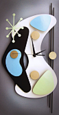 Jetsons clock | APRIL_BOOM_OCEAN_LIME_clock