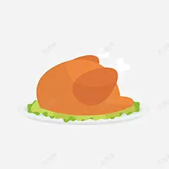 美味全鸡食物矢量图高清素材 鸡腿 设计图片 免费下载 页面网页 平面电商 创意素材