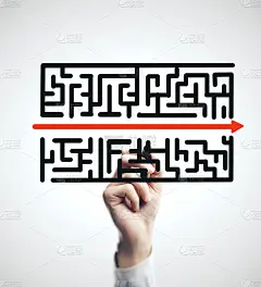 手绘创意迷宫
