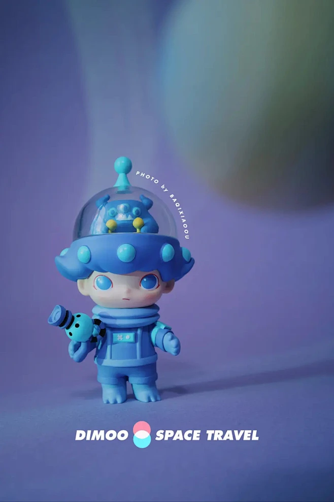 Dimoo太空系列之魔怪星人-花瓣网