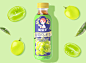 握握手｜玻尿酸水果茶fruit tea-古田路9号-品牌创意/版权保护平台