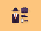 #图标# #UI# #扁平化# #色彩# #清新# Like a Gentleman Buy Artwork: Society6 | RedbubbleFollow me: Dribbble | Twitter | Behance
