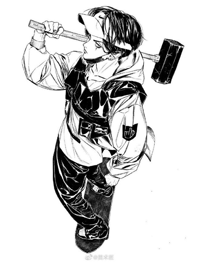 动态讲究的线稿
,
人物插画设计师
,
...