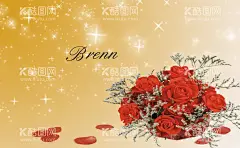 新婚名片  - 源文件下载【酷图网】新婚,结婚,个人,玫瑰,纯净,浪漫,