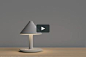 The Subtle Lamp uses Kenya Hara‘s philosophy of Emptiness and the research on Normality by Naoto Fukasawa to drive its design. The lamp relies on gentle user interaction to function; lifting the lamp’s head causes the light to turn on; this motion represe