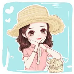 Q版手绘头像婚礼设计情侣礼物真人照片logo定制动漫插画卡通人物-淘宝网