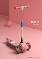 好孩子新品儿童滑板车可折叠宝宝滑滑车1-2-3-6岁闪光轮滑行车-tmall.com天猫