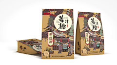 小命岛采集到包装-传统风格