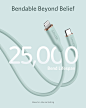 Amazon.com: Anker USB-C to Lightning Cable, 641 Cable (Mint Green, 6ft), MFi Certified, Powerline III Flow Silicone Fast Charging Cable for iPhone 13 13 Pro 12 11 X XS XR 8 Plus (Charger Not Included) : Electronics