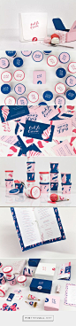 Ooh La Creme Ice Cream Shop Branding and Packaging by Huan Nguyen | Fivestar Branding Agency – Design and Branding Agency & Curated Inspiration Gallery