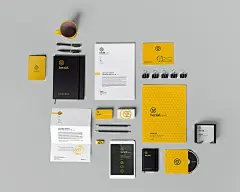 VI模板 企业VI设计 品牌VI 创意 名片 信封 办公 平面设计 欣赏 模板 素材 下载 LOGO