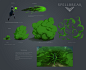 Spellbreak VFX concepts, Damon Iannuzzelli : The FX work in Spellbreak is meant to evoke the feeling of hand drawn animation and draws much inspiration from Japanese animation.