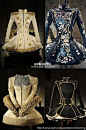 Worth Haute Couture 诞生于十九世纪，这个闯荡巴黎的英国裁缝是高级定制的开山鼻祖，客户里也少不了皇室贵族，如今品牌重回花都，将各式古装都打造成芭蕾舞短裙，精美而别致，英姿飒爽的女孩儿配上过膝长靴，夜宴上不知要迷死多少末代王孙