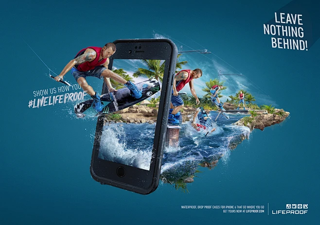 LIFEPROOF: Leave Nothing Behind on Behance-花瓣网