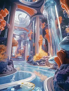水下灵境之旅 ✨液态金属 未来空间_5_白梨汁儿_来自小红书网页版