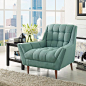 Scotia Fabric Armchair - Dot & Bo: 