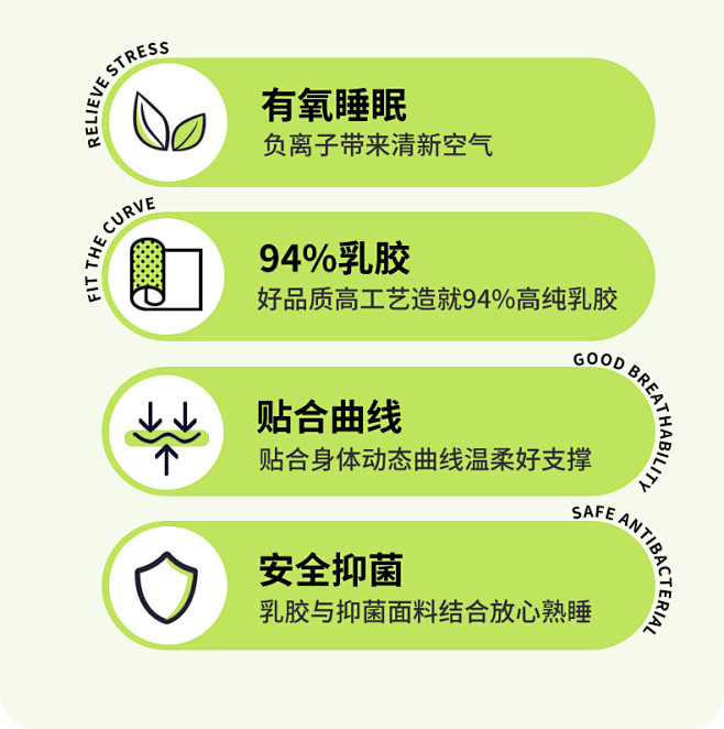 梦神泰国乳胶床垫天然进口软垫负离子榻榻米...