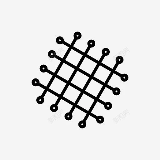 网编织纺织品图标 标志 UI图标 设计图片 免费下载 页面网页 平面电商 创意素材-花瓣网