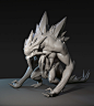 Derelict - Brooder, Brent LaDue : This is a creature from a cancelled indie game I was working on with friends, we never got to finish the game but I really wanted to sculpt it.

Concept by Pior Oberson