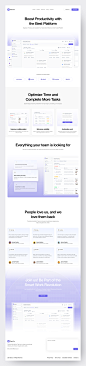 Task.Co - Task Management Landing Page by Ananto Nugroho Putra for Korsa on Dribbble
