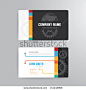 Business card template modern abstract concept design. 正版图片|正版微利素材库 - 海洛创意（HelloRF） - 站酷旗下产品