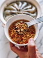 garlicky sauce mixture for shrimp clay pot