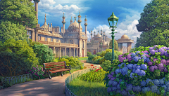 GameUI·游戏UI采集到休闲温馨类场景
