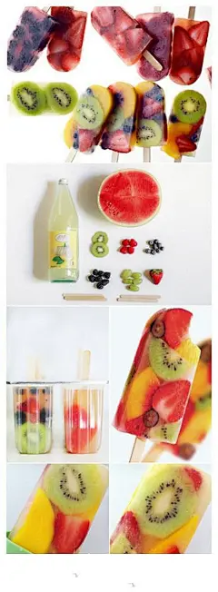 美味 DIY 水果冰冰棒 ！！