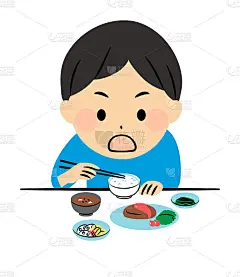 餐桌礼仪和孩子的说明