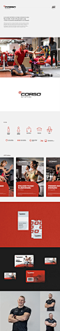 Corso : Corporate identification for Corso Gym&Fitness